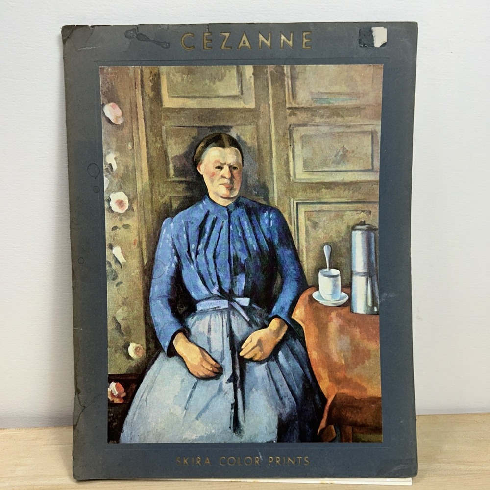 Cezanne‎ 6 Color Plates Prints Album Editions Art Skira Swiss 1966
